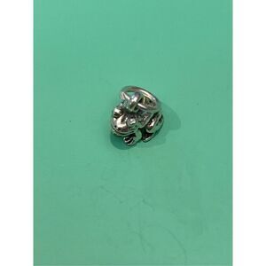 Frog Small Sterling Silver Jewelry Charm #bugs